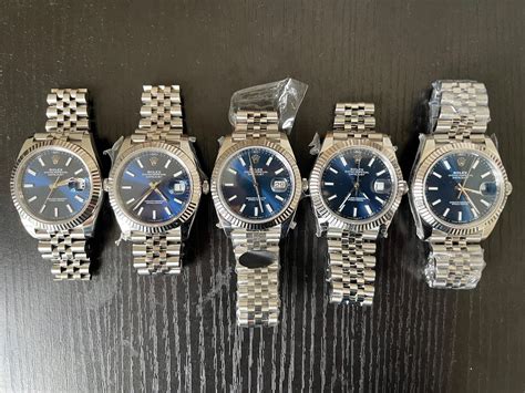 Gen, VSF, Clean, GM and AR, 41mm blue datejust  